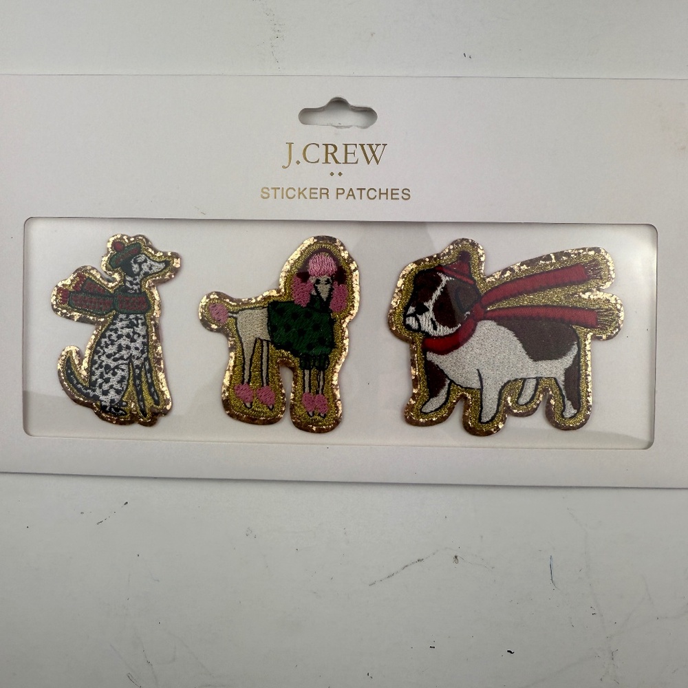 J Crew Sticker patches NEW